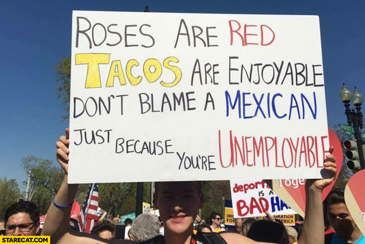 roses-are-red-tacos-are-enjoyable-dont-blame-a-mexican-just-because-youre-unemployable
